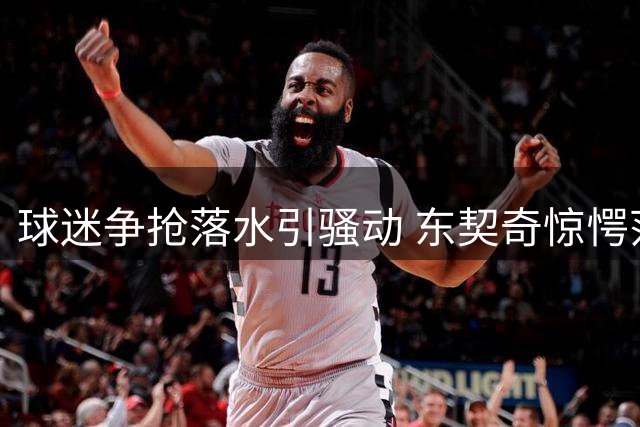 球迷争抢落水引骚动 东契奇惊愕范德彪抛衣